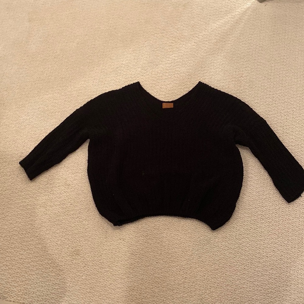 Black sweater